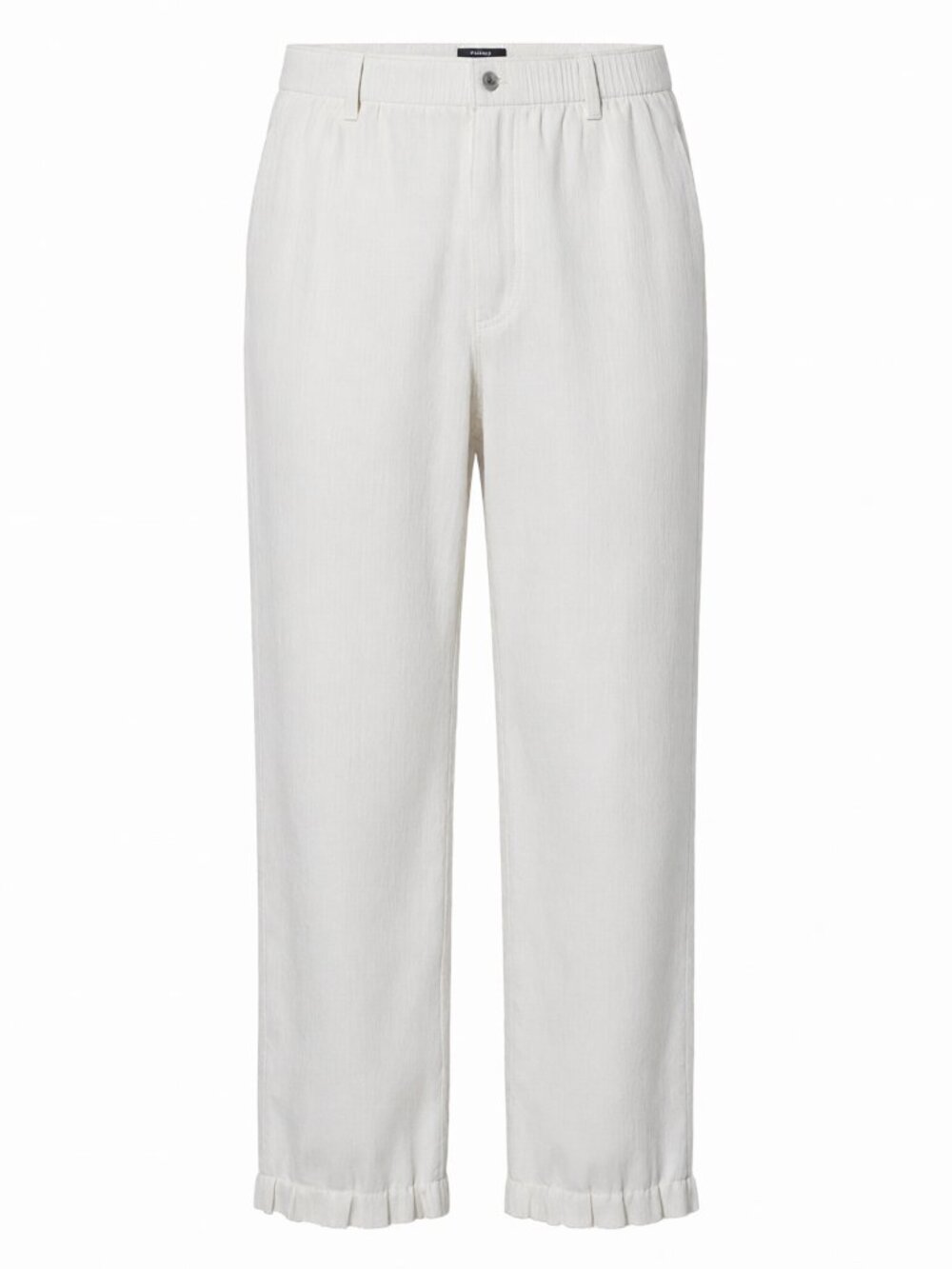Abercrombie & Fitch Women's M White Viscose Crinkle Pants